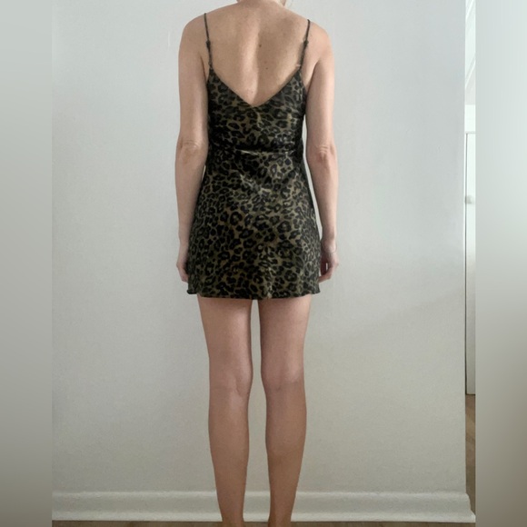 Zara animal print slip dress size XS - Picture 2 of 6